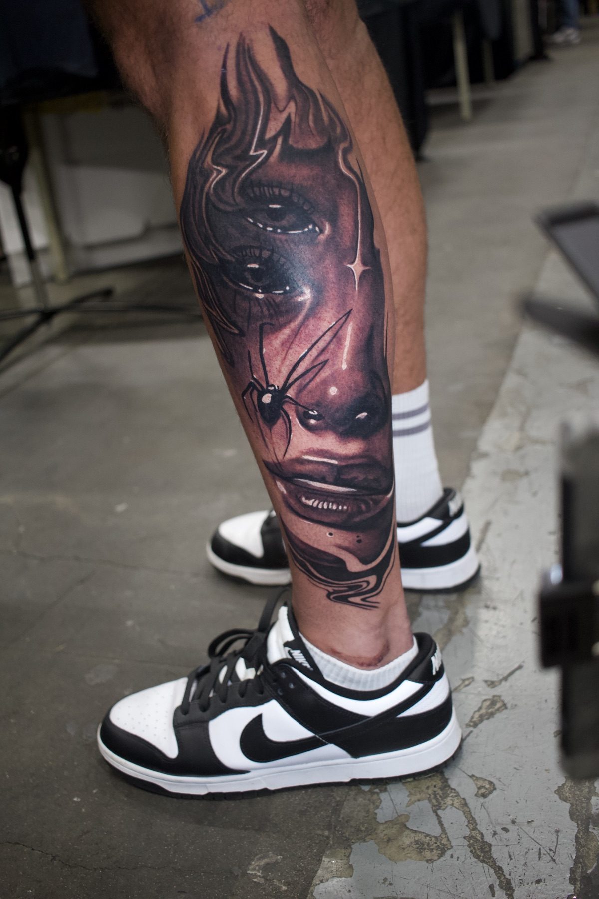 Tatuaj tatuaje black & grey realizat de Vlad Shulea la Ace Tattoo Bucuresti