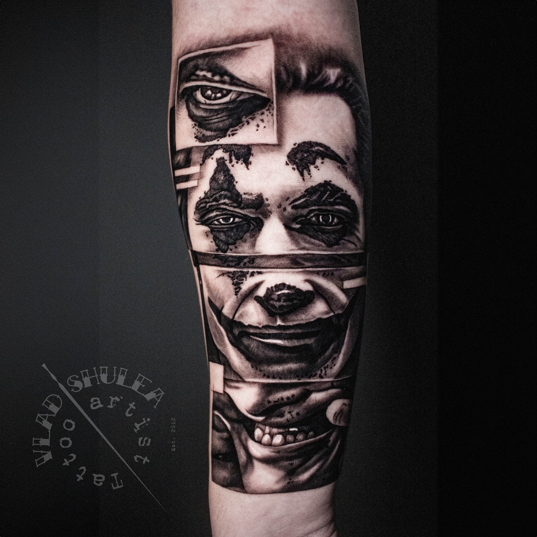 Tatuaj tatuaje black & grey realizat de Vlad Shulea la Ace Tattoo Bucuresti