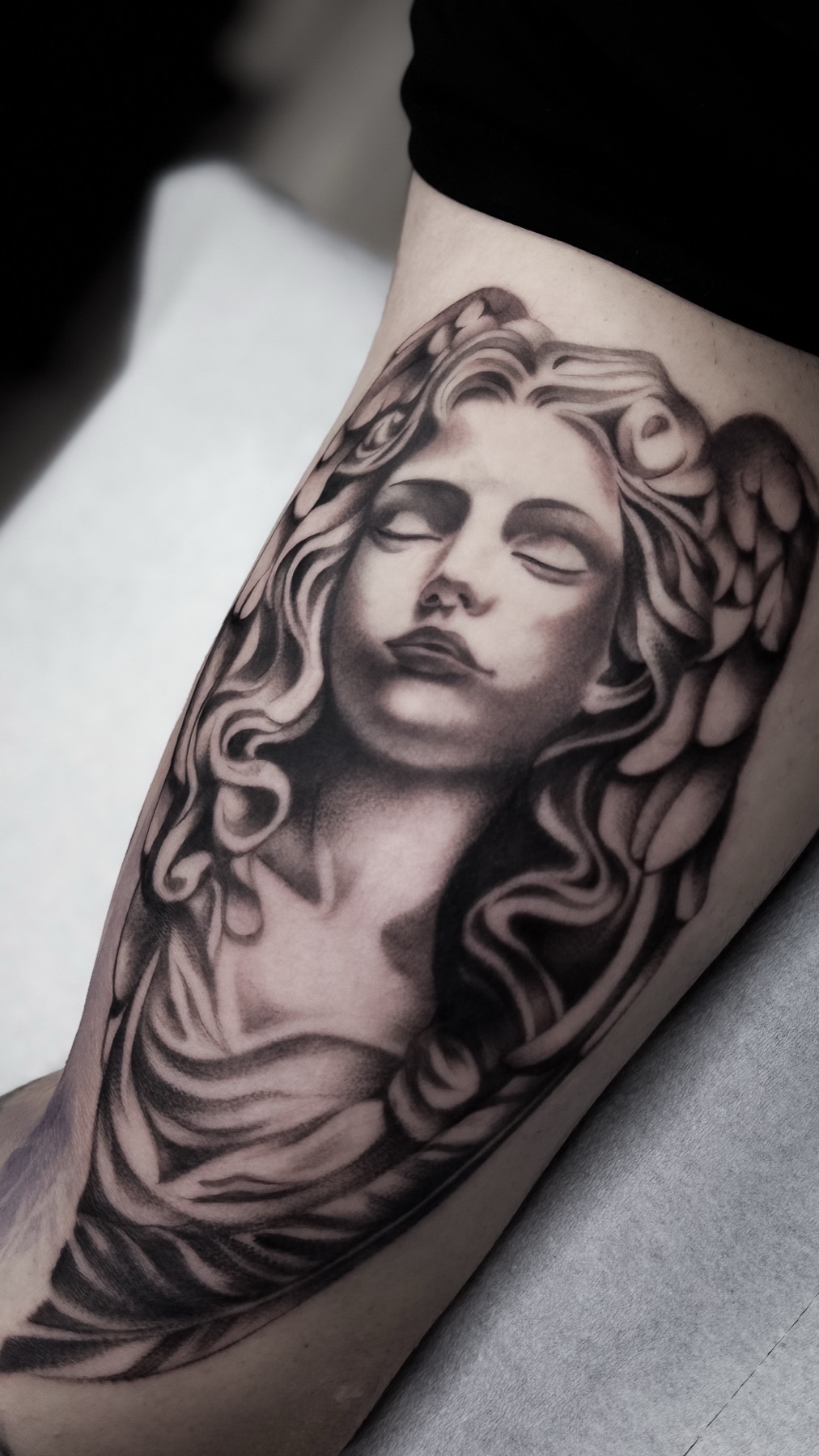 Tatuaj tatuaje black & grey realizat de Andreea la Ace Tattoo Bucuresti
