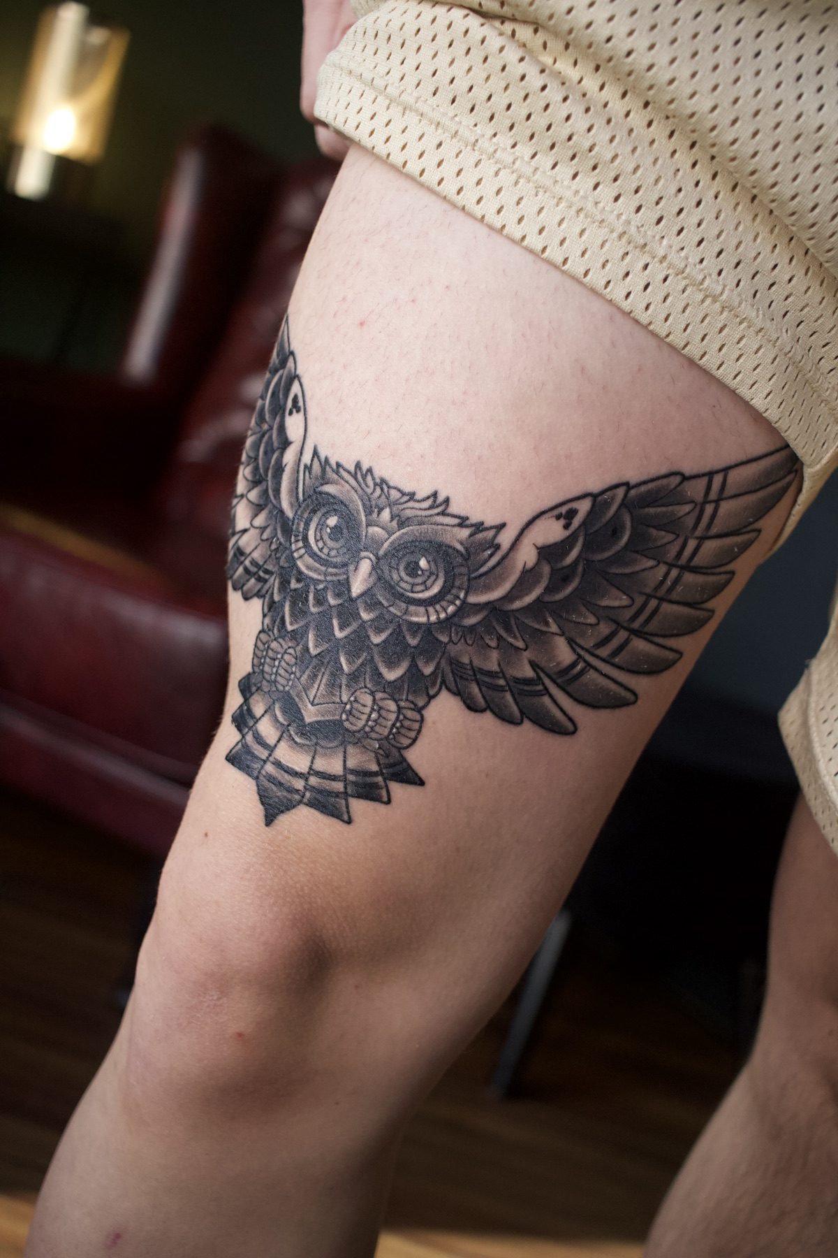 Tatuaj tatuaje blackwork realizat de Vlad Shulea la Ace Tattoo Bucuresti
