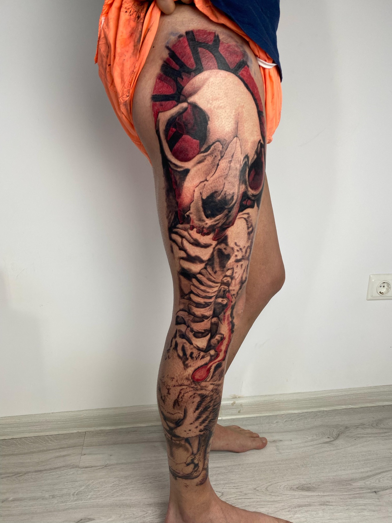 Tatuaj tatuaje color realizat de Vlad Boit la Ace Tattoo Bucuresti