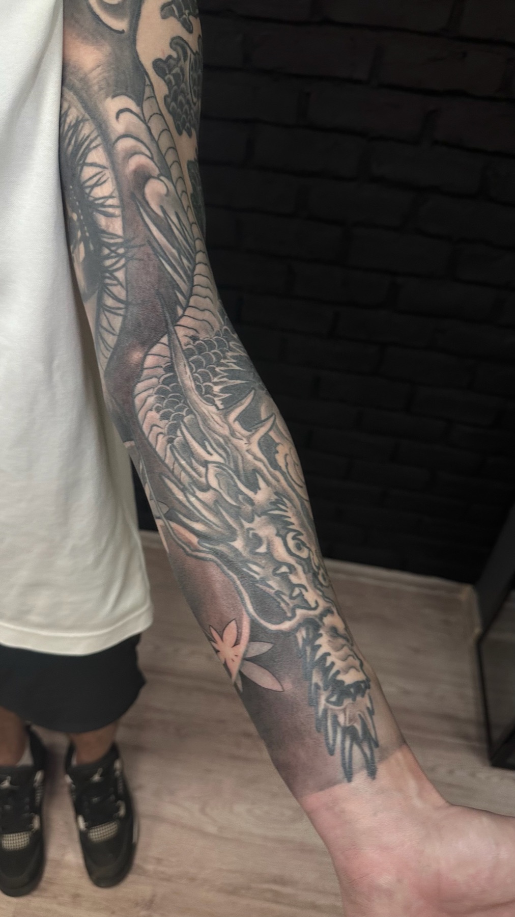 Tatuaj tatuaje japoneze realizat de Vlad Boit la Ace Tattoo Bucuresti