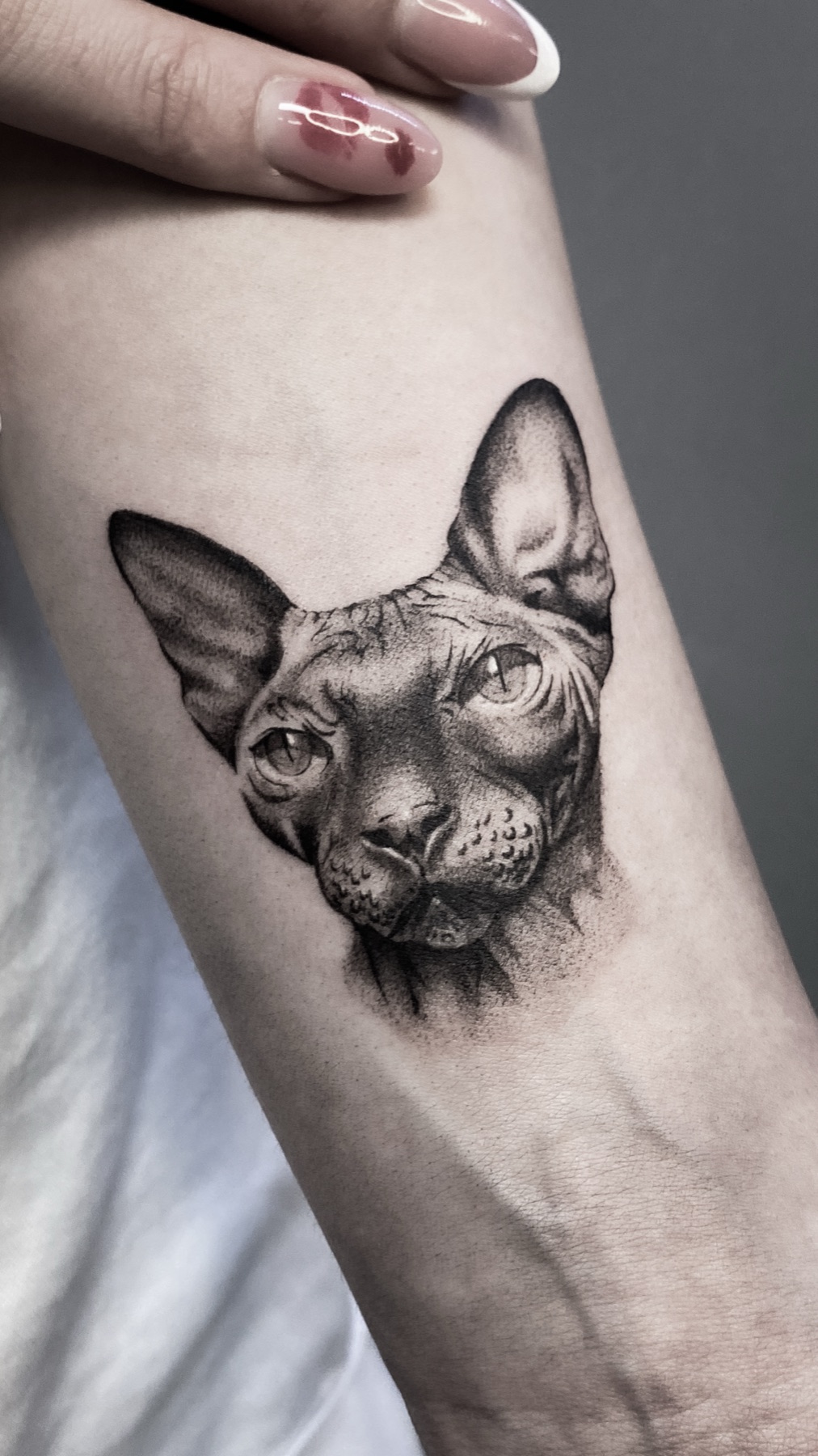 Tatuaj tatuaje microrealism realizat de Rox la Ace Tattoo Bucuresti