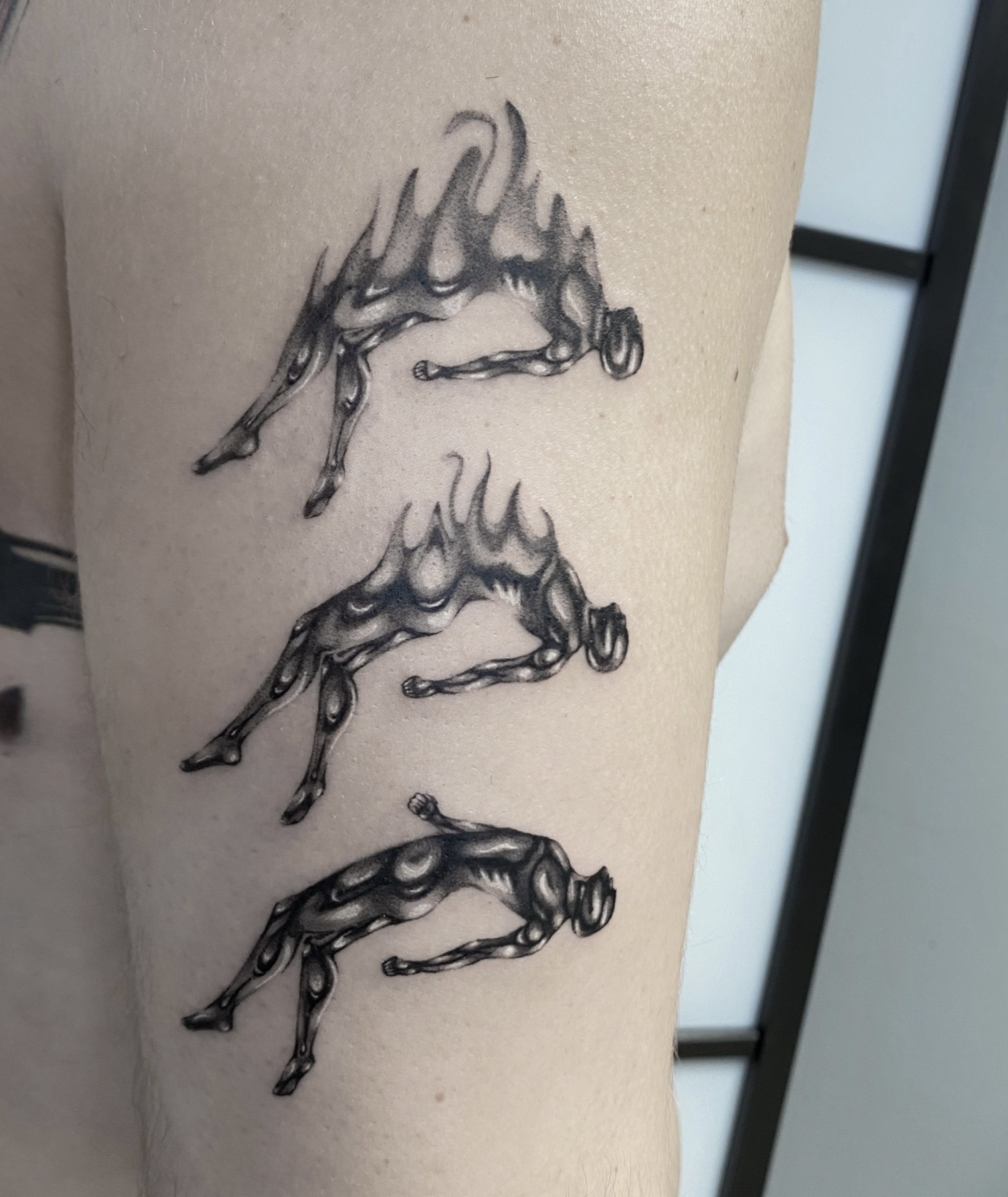 Tatuaj tatuaje microrealism realizat de Rox la Ace Tattoo Bucuresti