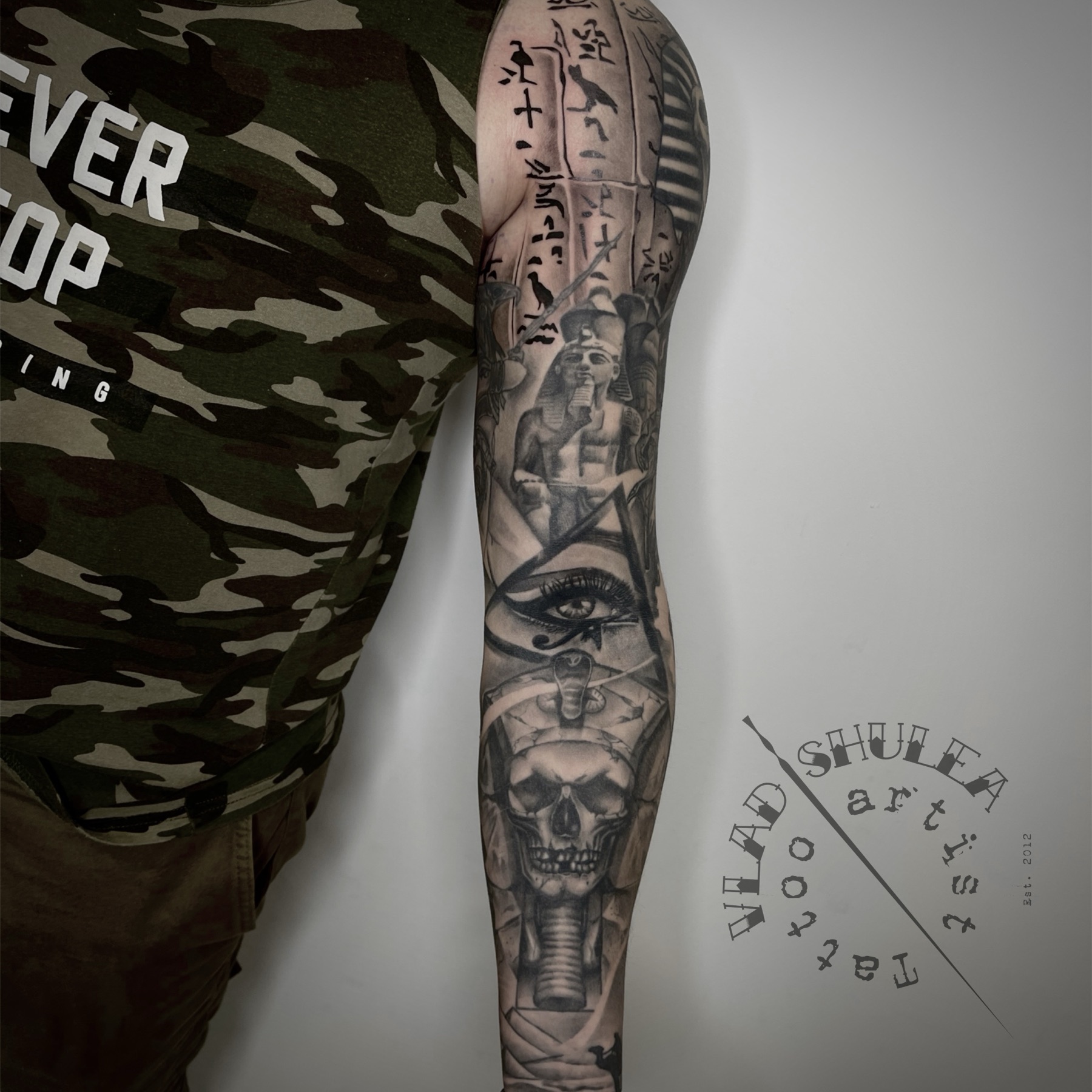 Tatuaj tatuaje vindecate realizat de Vlad Shulea la Ace Tattoo Bucuresti
