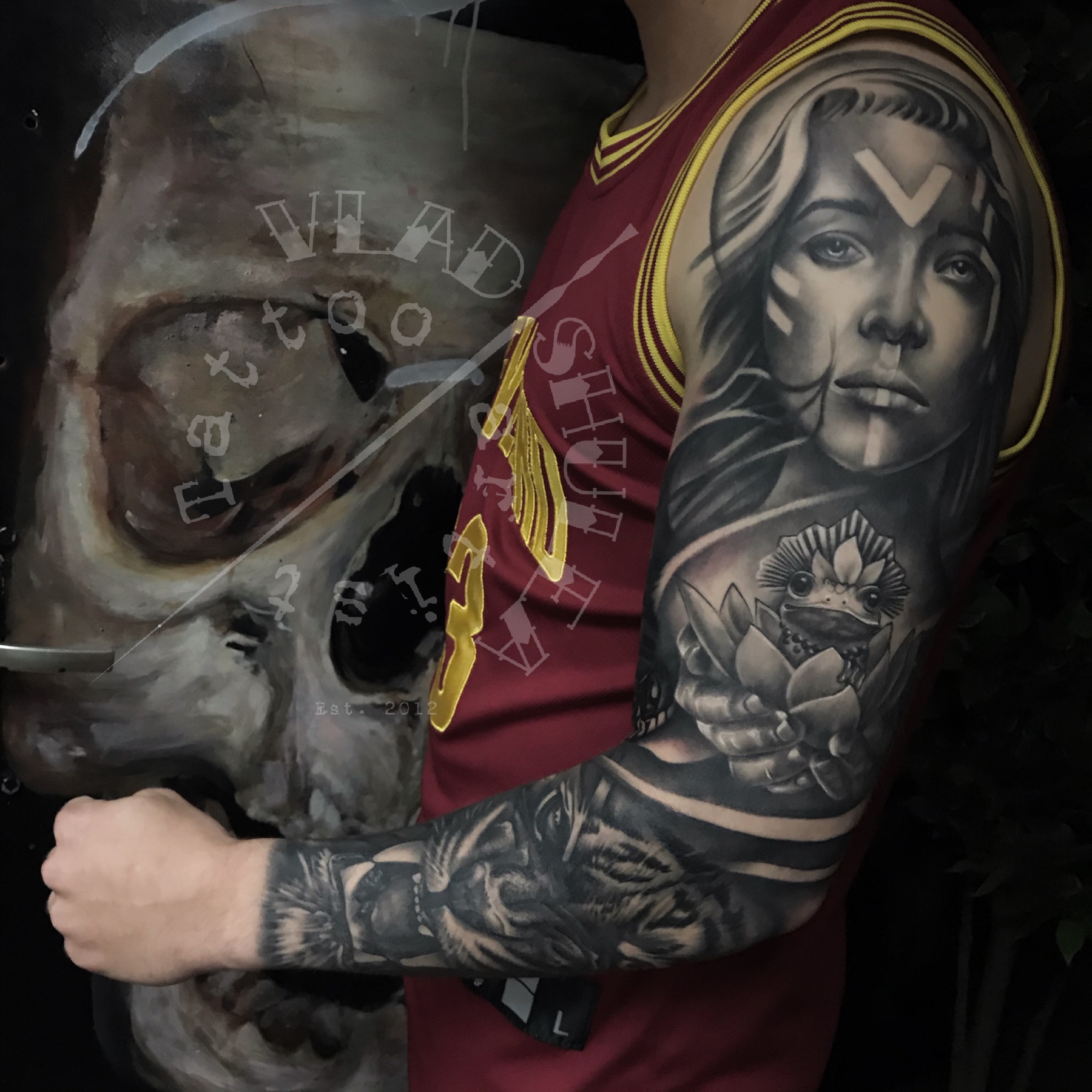 Tatuaj tatuaje vindecate realizat de Vlad Shulea la Ace Tattoo Bucuresti
