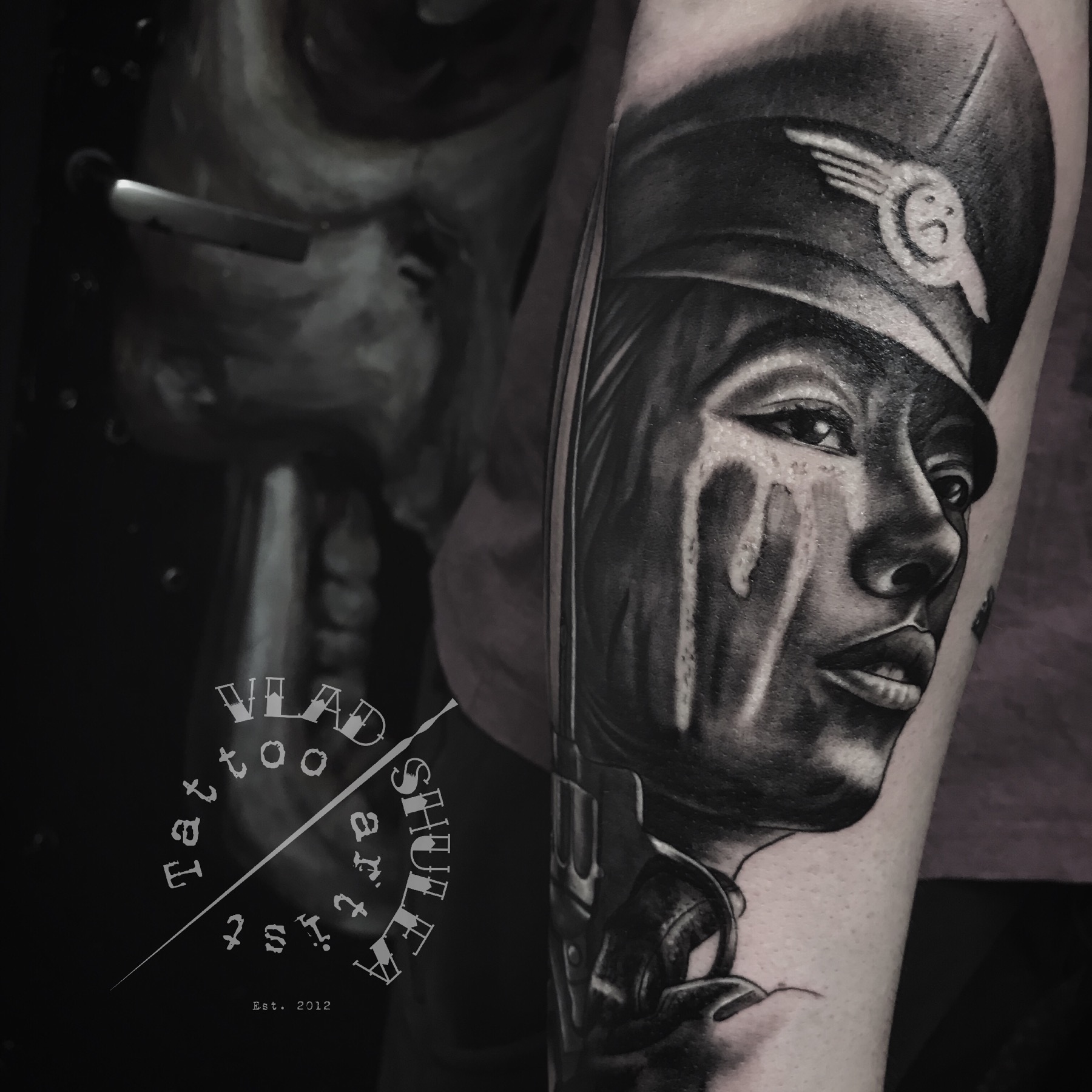 Tatuaj realism realizat de Vlad Shulea la Ace Tattoo Bucuresti