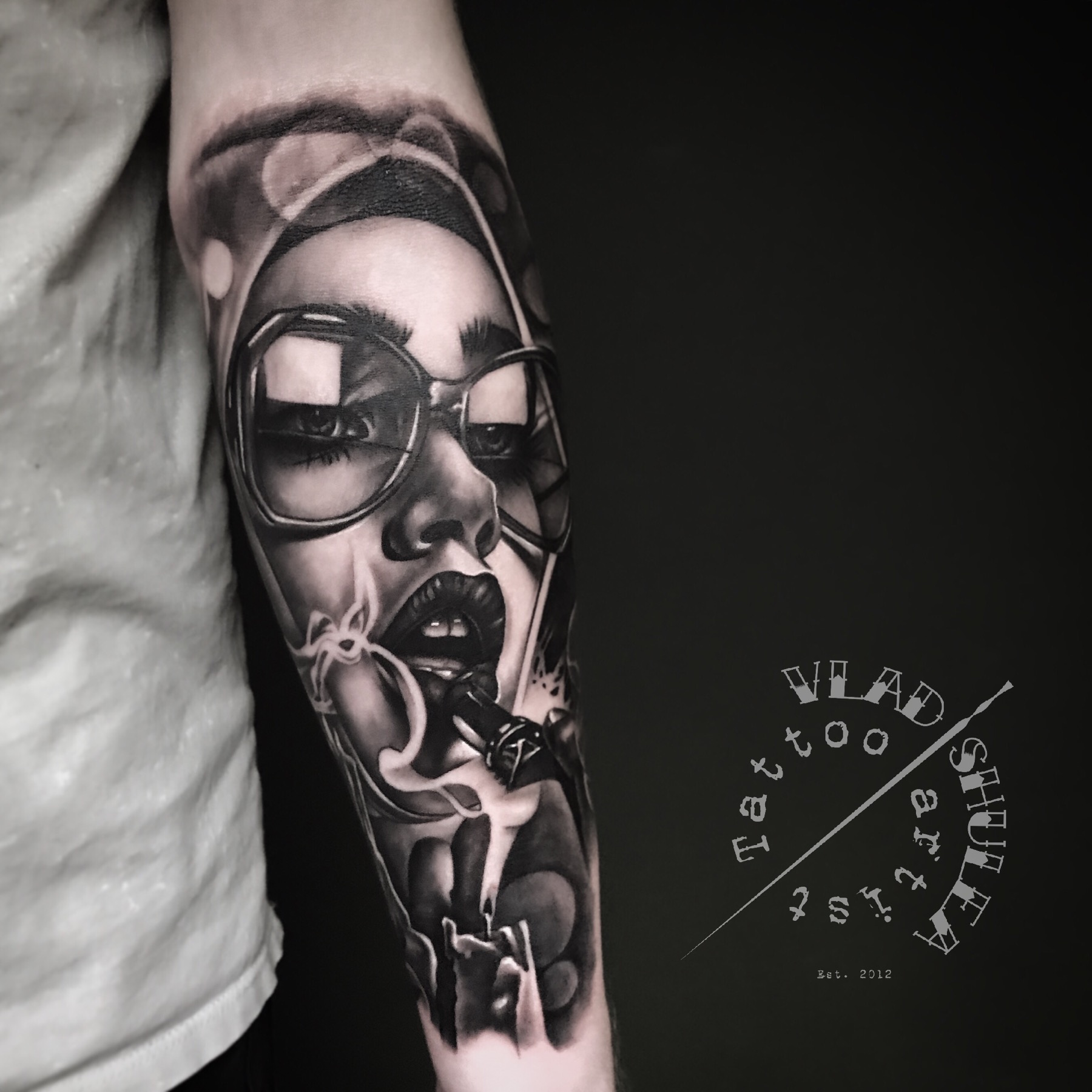 Tatuaj realism realizat de Vlad Shulea la Ace Tattoo Bucuresti