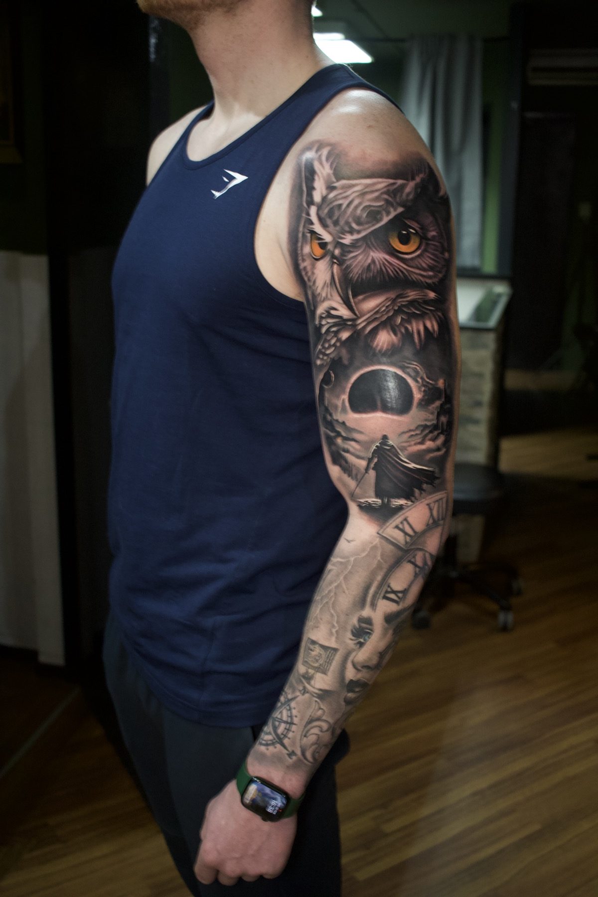Tatuaj realism realizat de Vlad Shulea la Ace Tattoo Bucuresti