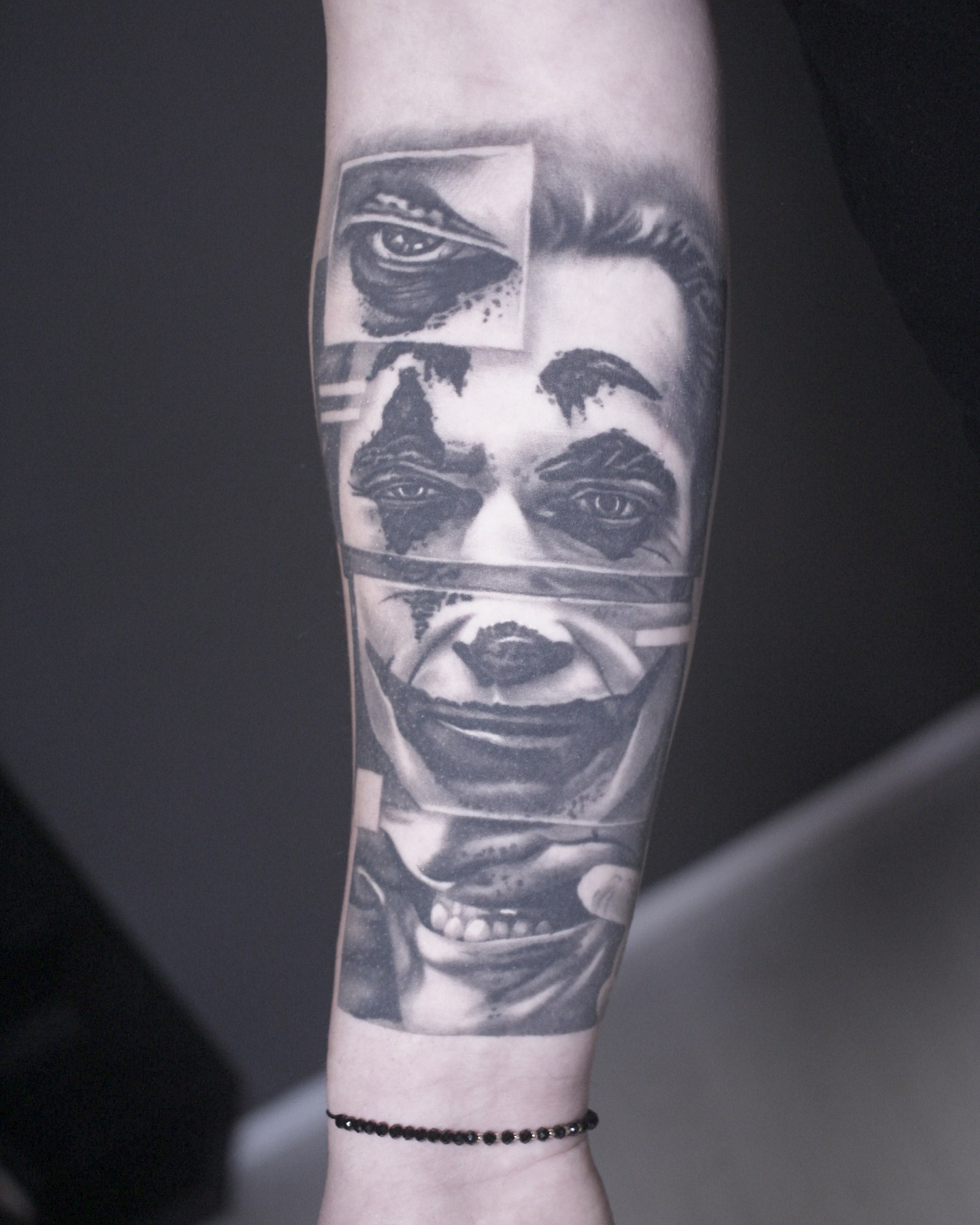 Tatuaj black & grey realizat de Vlad Shulea la Ace Tattoo București