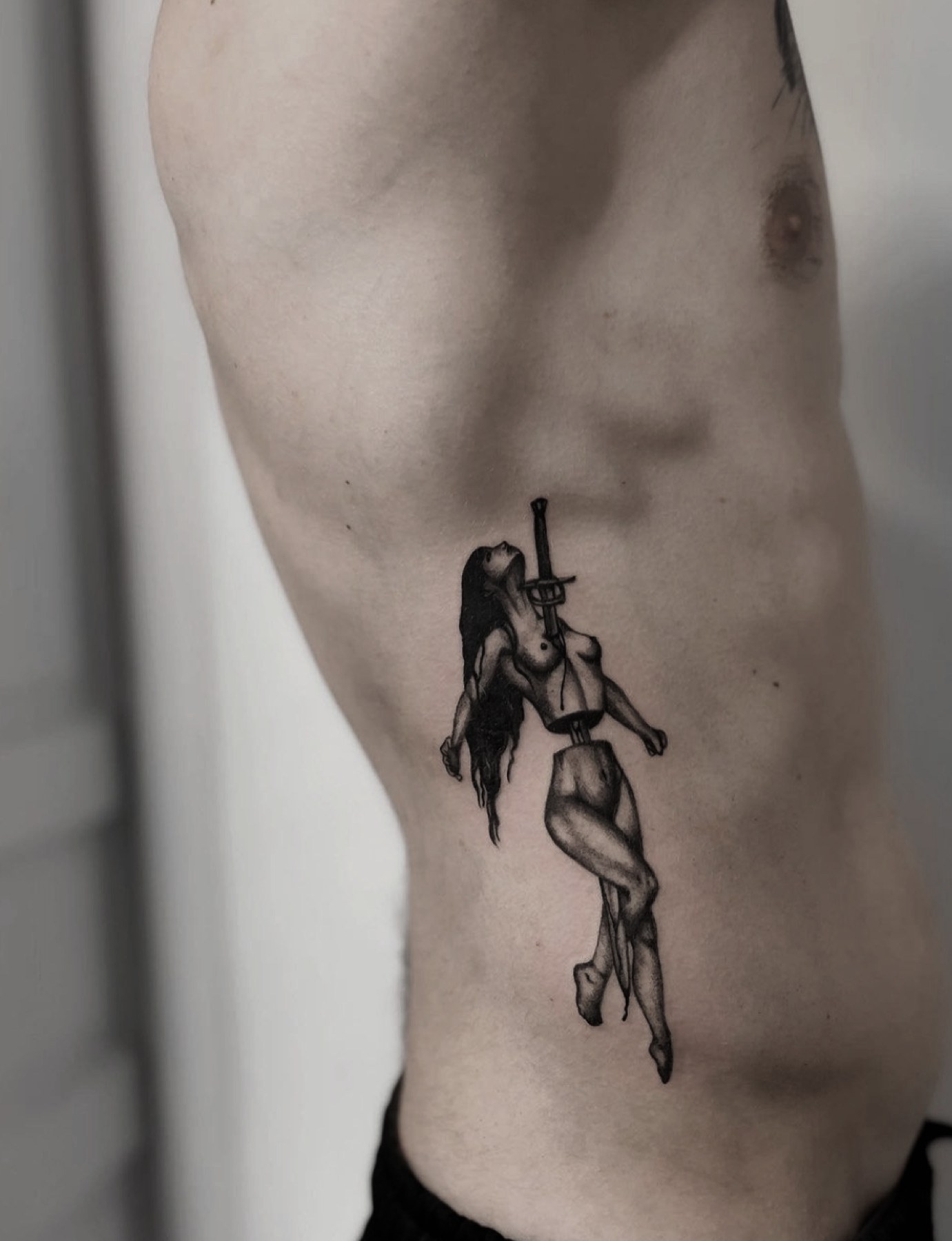 Tatuaj tatuaje blackwork realizat de Andreea la Ace Tattoo Bucuresti