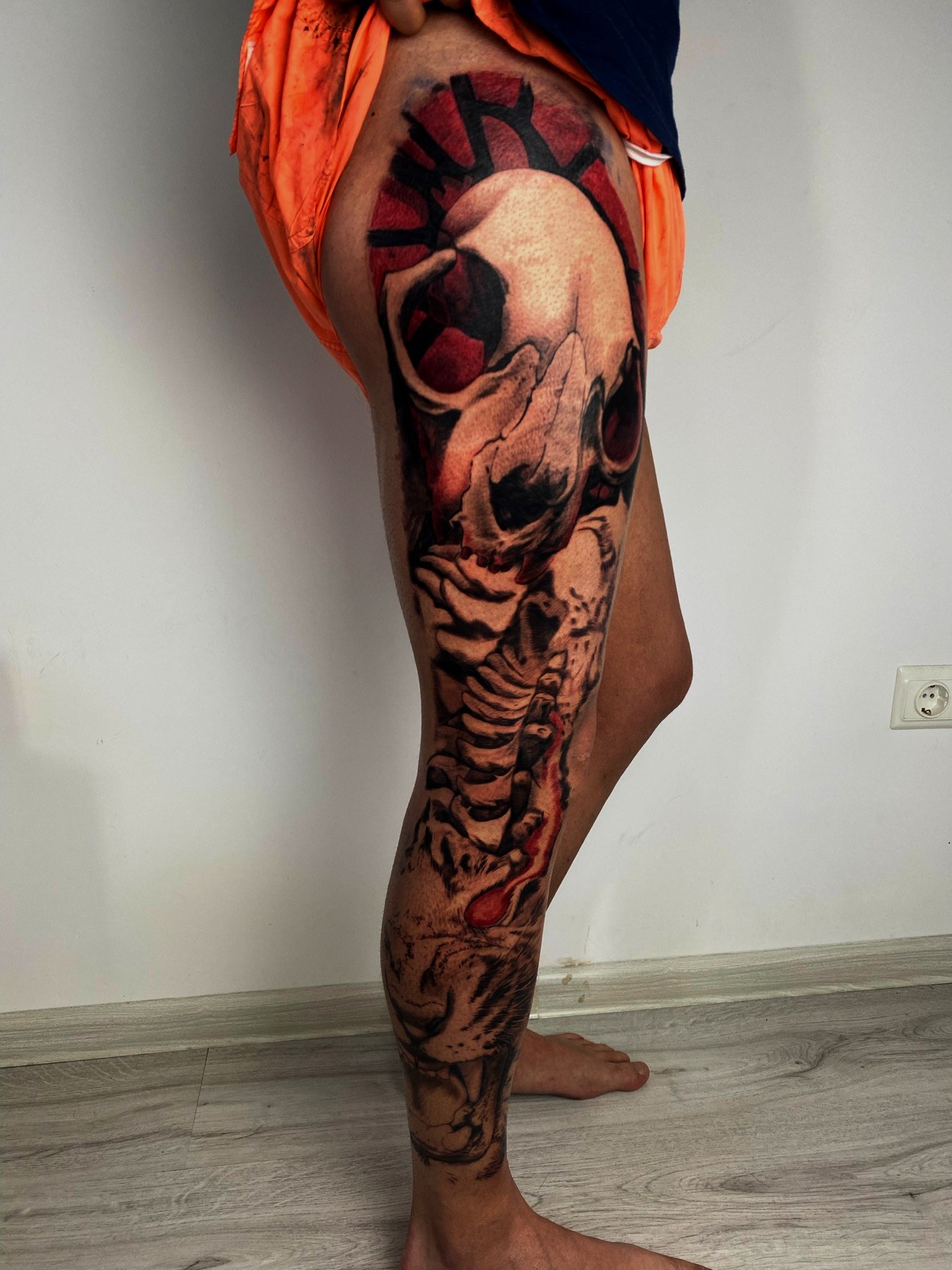 Tatuaj tatuaje color realizat de Vlad Boit la Ace Tattoo Bucuresti