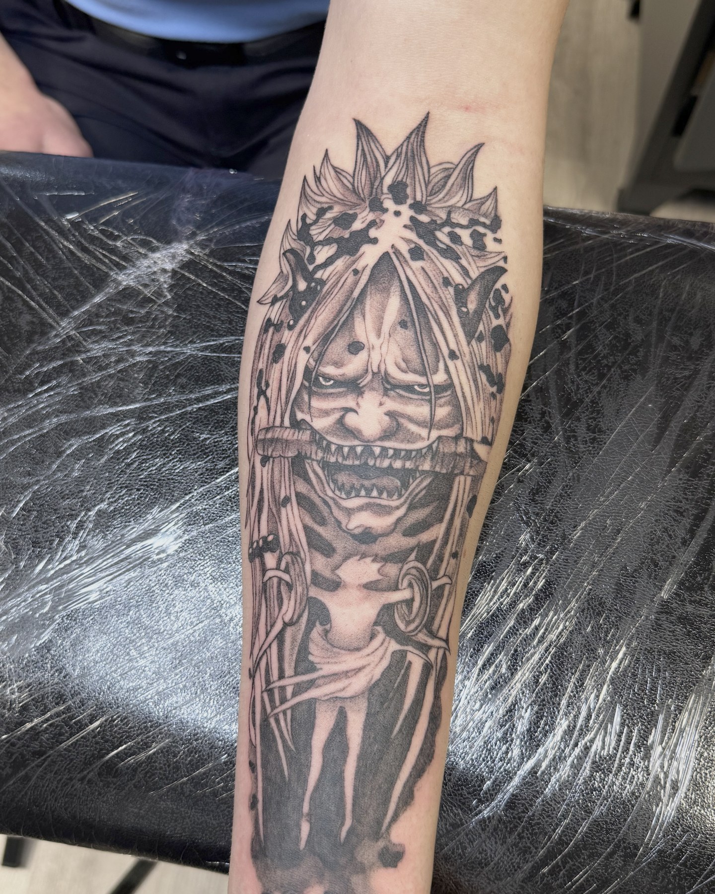 Tatuaj japonez realizat de Andreea la Ace Tattoo București