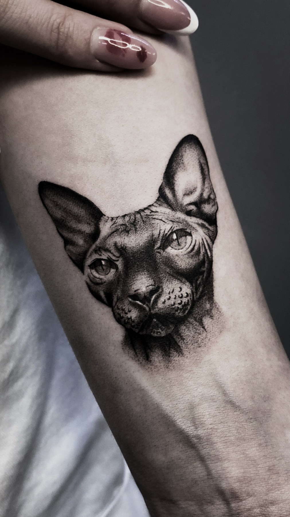 Tatuaj tatuaje microrealism realizat de Rox la Ace Tattoo Bucuresti