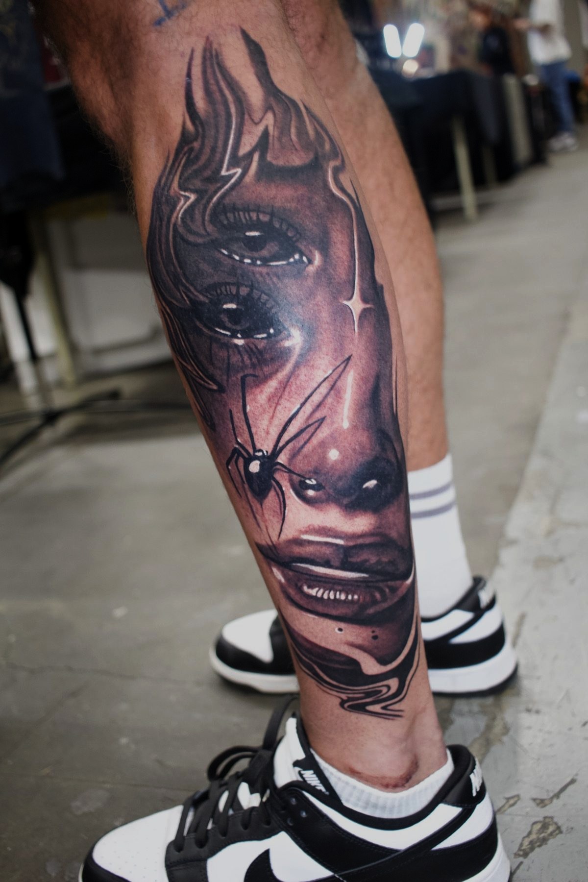 Tatuaj realism realizat de Vlad Shulea la Ace Tattoo Bucuresti