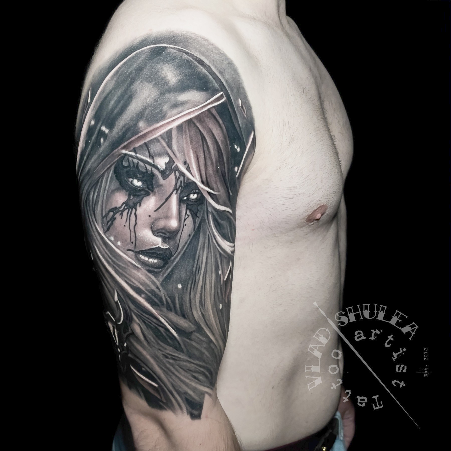 Tatuaj realism realizat de Vlad Shulea la Ace Tattoo Bucuresti