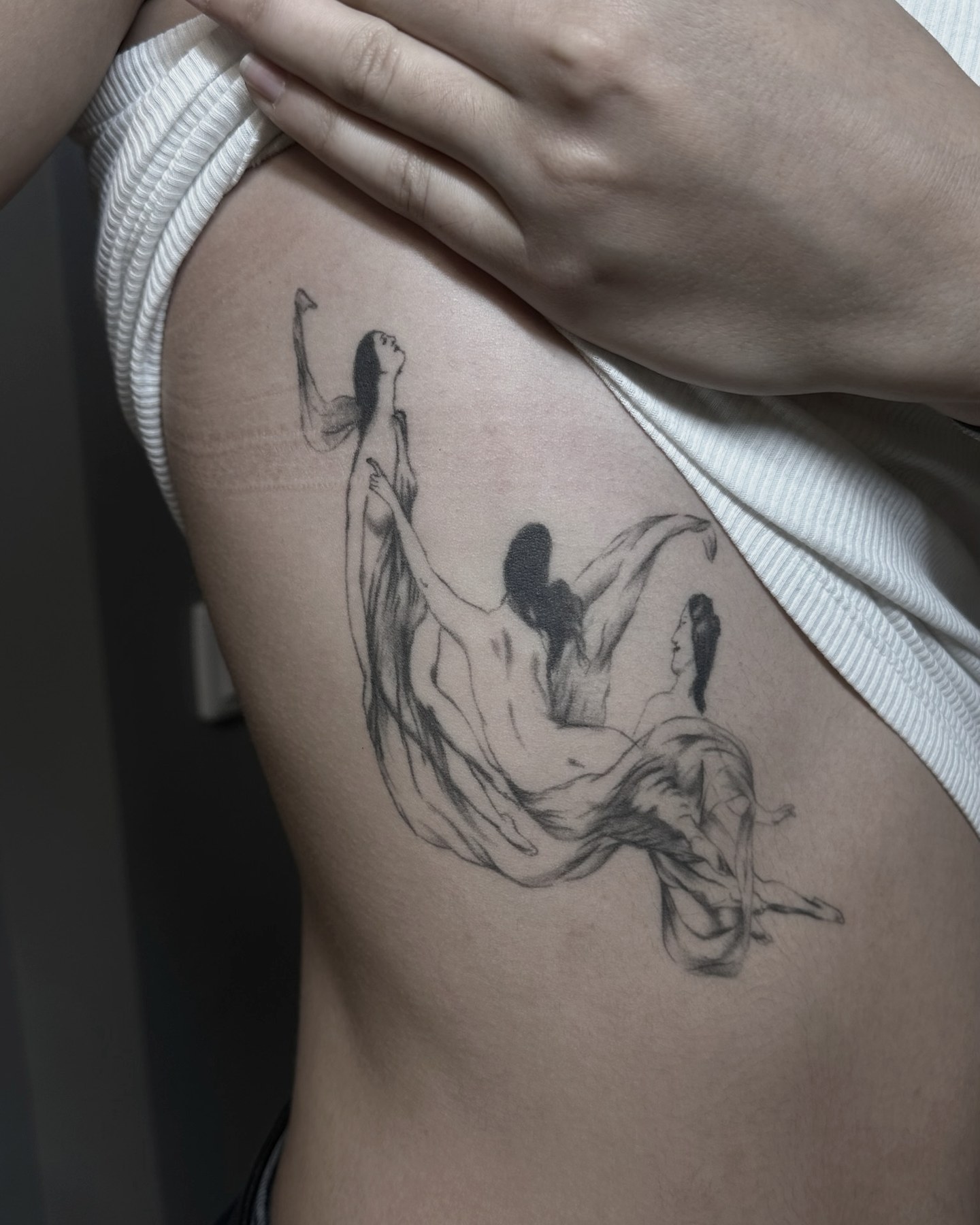 Tatuaj vindecat realizat de Andreea la Ace Tattoo București