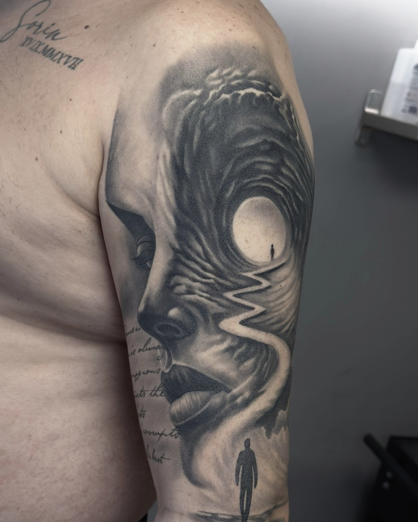 Tatuaj vindecat realizat de Vlad Shulea la Ace Tattoo București