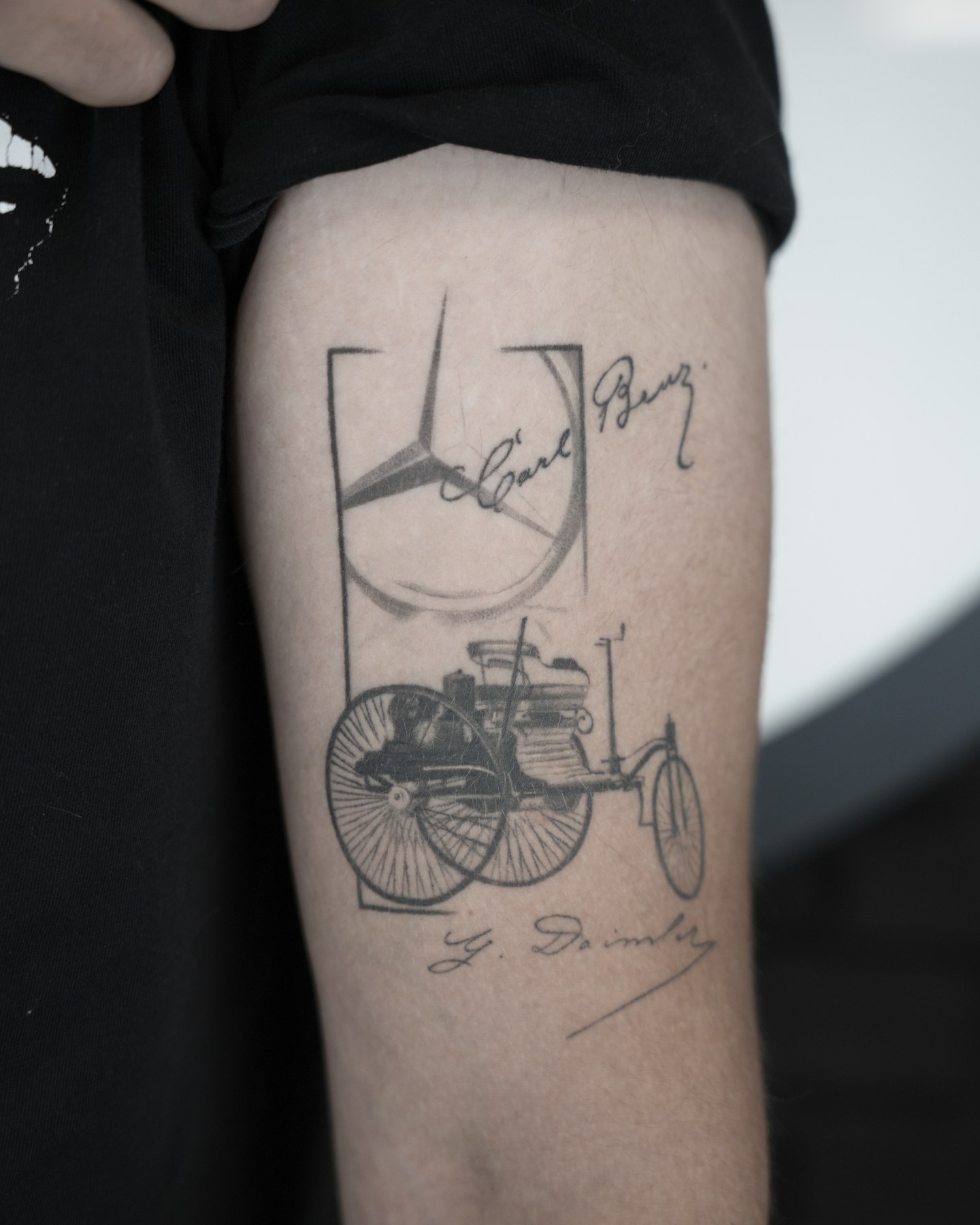 Tatuaj vindecat realizat de Vlad Boiț la Ace Tattoo București