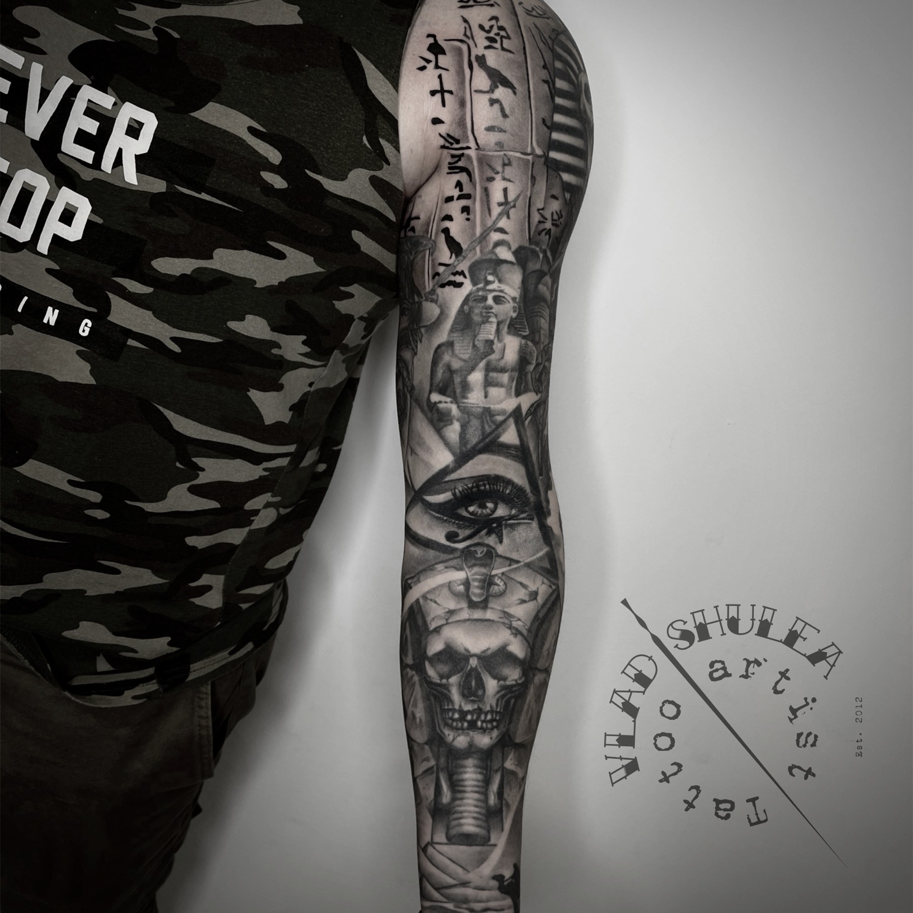 Tatuaj tatuaje vindecate realizat de Vlad Shulea la Ace Tattoo Bucuresti